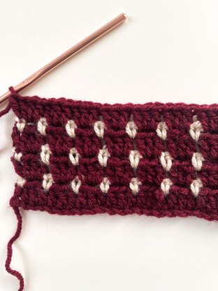 Block Stitch Scarf