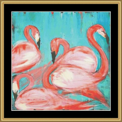 ARTSY FLAMINGO