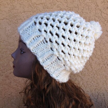 Lattice Stitch Hat