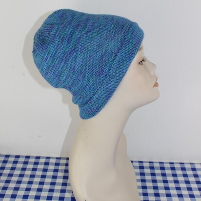 Circular Self Striping Ski Beanie