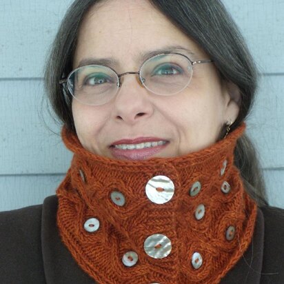 Birmingham Buttons Cowl