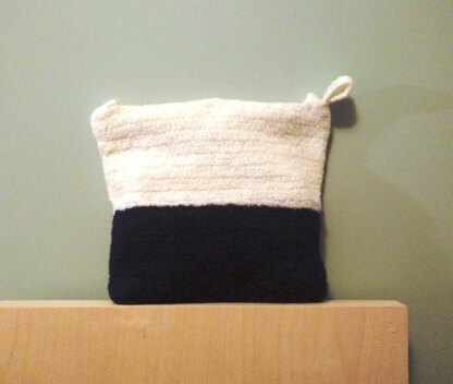 Felted Pike Pouch/Clutch