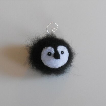 Felted Woolly Bird Holiday Ornaments