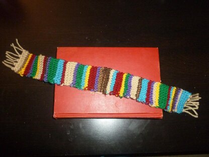 Dr. Who Scarf Bookmark