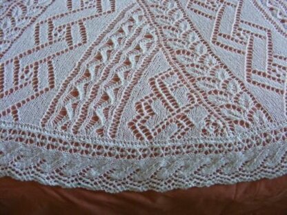 Swirl shawl