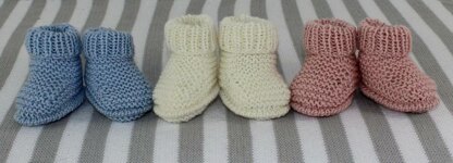 New Baby 4Ply Everyday Booties