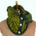 Deco Fans Cowl in Malabrigo Mecha - Downloadable PDF