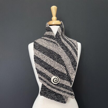 Yin Yang Stripes Scarf