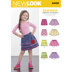 New Look Child's Pull-On Skirts 6409 - Paper Pattern, Size A (3-4-5-6-7-8)