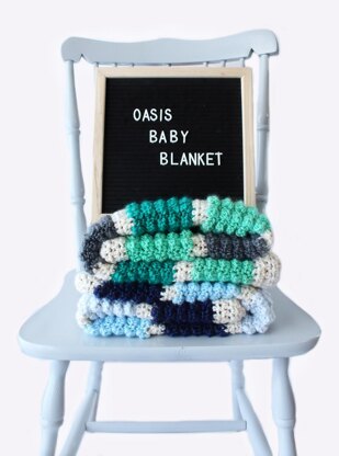 Oasis Baby Blanket
