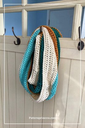 Colorful Easy Infinity Scarf