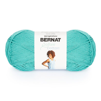 Bernat Softee Cotton Yarn - Clear White