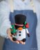 Snowman Gnome with Christmas tree