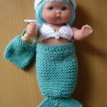 5" Berenguer Mermaid Outfit