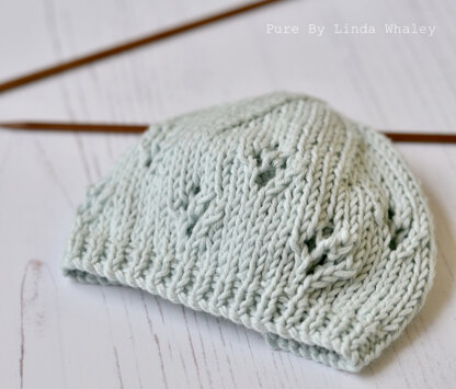 Lucy Preemie / Baby Hat in DMC Natura Just Cotton 4 Ply