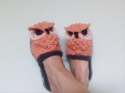 Owl slippers