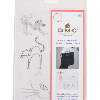 DMC Cats Magic Sheet A5 - 210 x 148mm