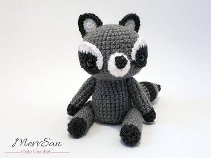 Amigurumi Woodland Critter Raccoon