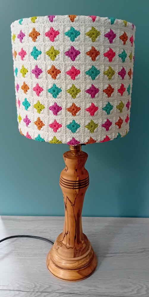 Diy square deals lamp shade