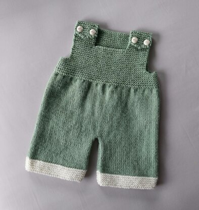 Shortie baby dungarees