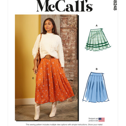 McCall's Misses' Skirts M8248 - Sewing Pattern