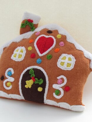 Christmas Gingerbread House Cushion