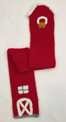 Barn Scarf - Knitting ePattern