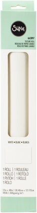Sizzix Surfacez Texture Roll 12"X48" - White