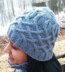 Cabled Trellis Hat