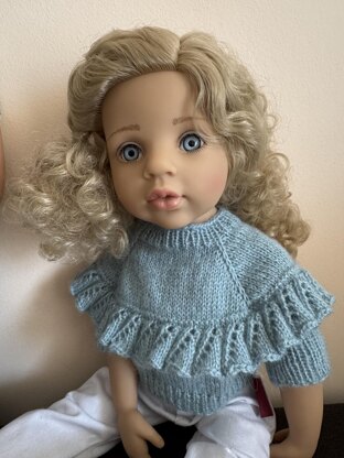 Pullover Butterfly for Doll Gotz