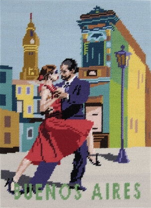 DMC Buenos Aires Tapestry Canvas - 30 x 42cm