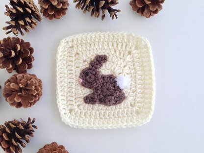 Woodland Bunny Granny Square