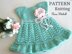 Knitting PATTERN Baby Dress Knitted Flower by Elena Mitchell