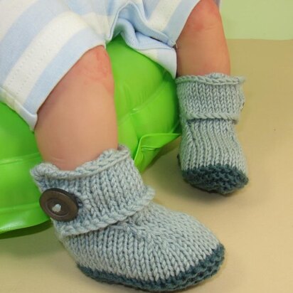 Baby Big Strap Booties