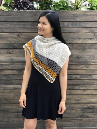 Breezy shawl