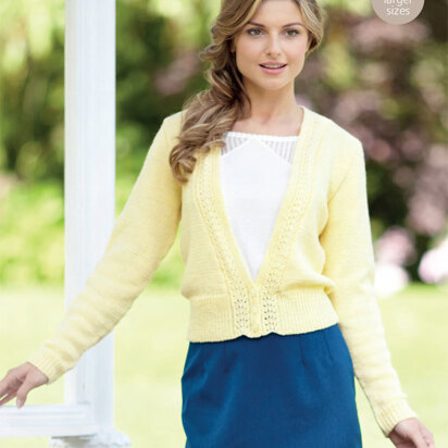 Summer Blossom Cardigan in Sirdar Country Style Dk - 7219 - Downloadable PDF