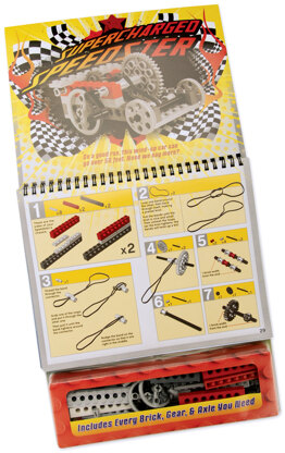 Klutz LEGO(R) Crazy Action Contraptions Book Kit - 389029