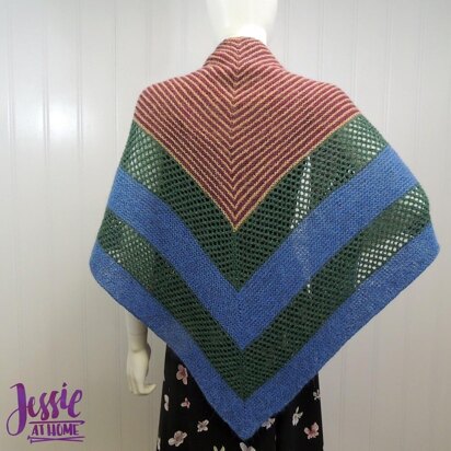 Woodland Wrap - knitting pattern