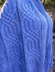 Sebago Cabled Shawl