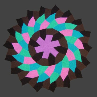 Wheels Within Wheels - knitting pattern