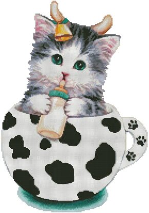 Cow Kitty Cup - #13311-KH