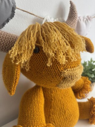 Chunky Highland Cow Toy
