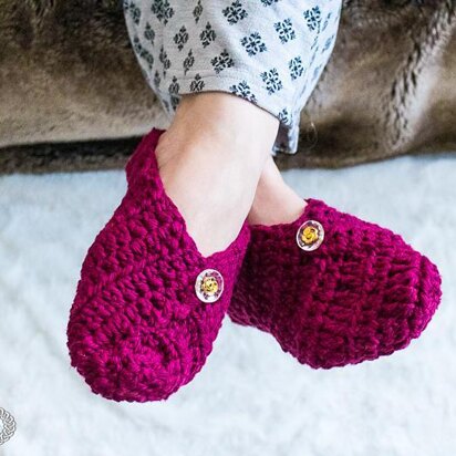 Button Slippers from Square