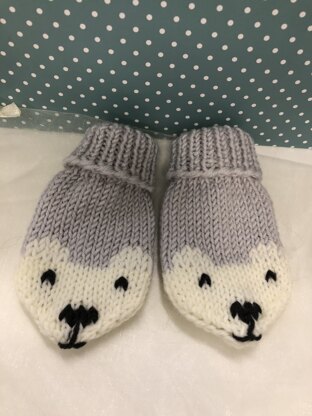 Polar Bear Mittens