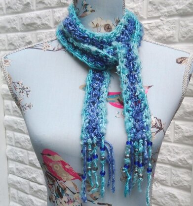 Boho Skinny Banana Scarf