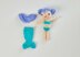 Tina & Nina Mermaid in Red Heart Amigurumi - LM6285 - Downloadable PDF