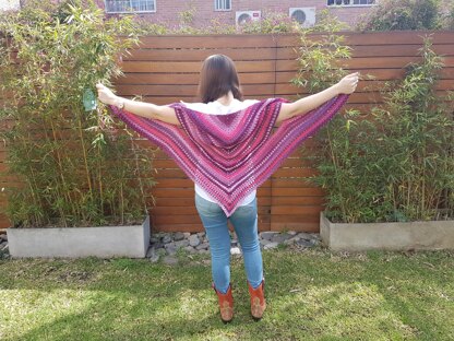 Orchid Shawl