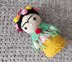 Frida Kahlo crochet Amigurumi