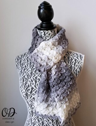 Shades of Grey Scarf