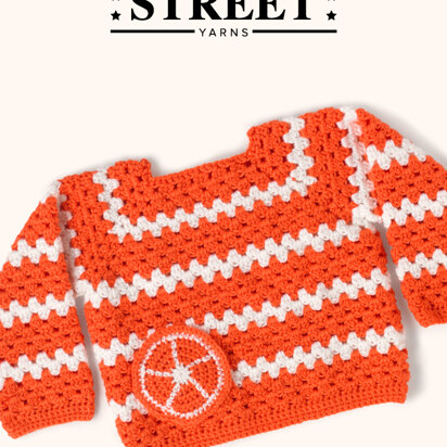 Citrus Sweater in Main Street Yarns Shiny + Soft - Downloadable PDF